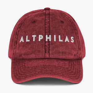 Altphilas Vintage Cotton Twill Cap