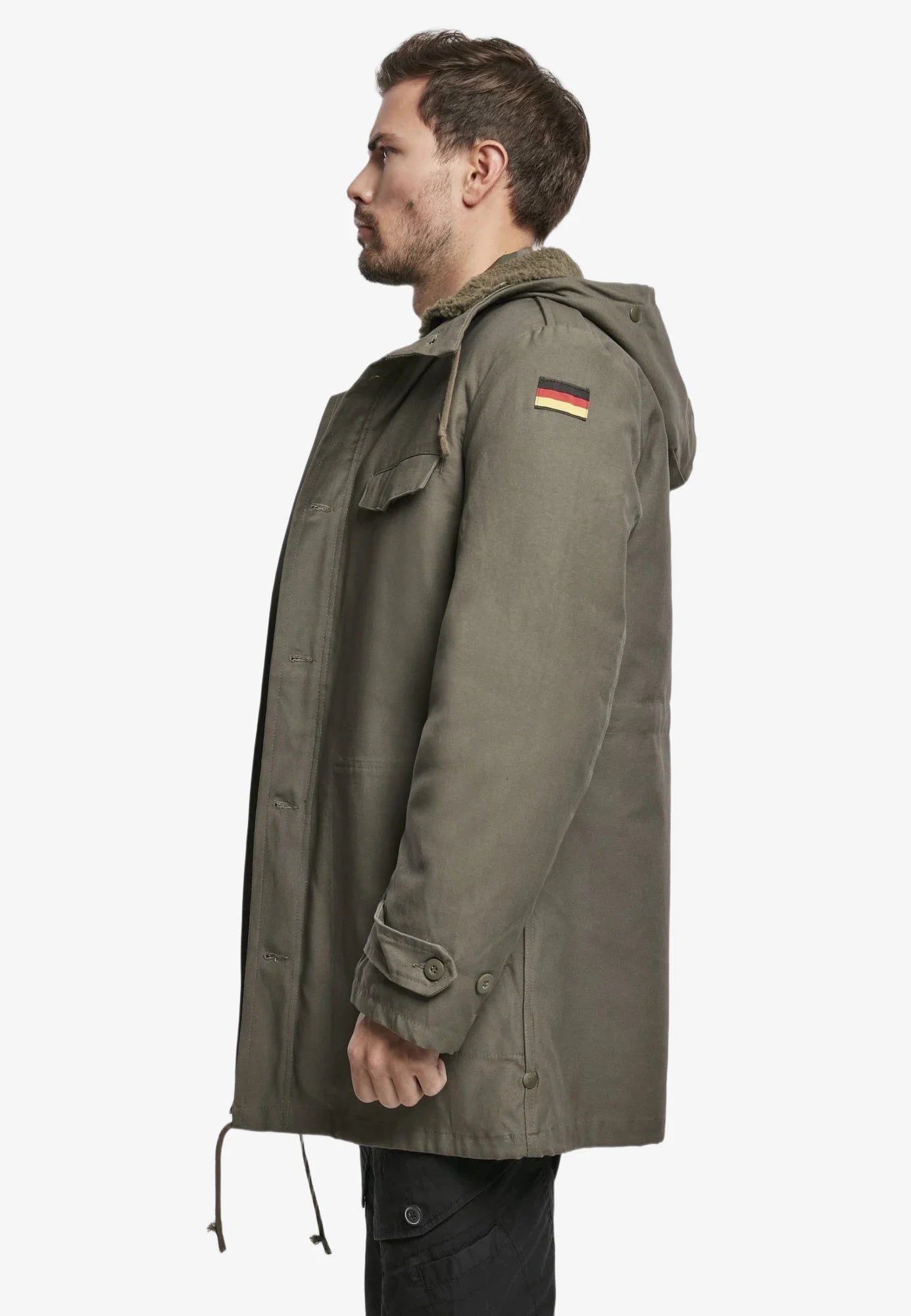 Bw Parka (german Military Jacket) Jacket - Brandit