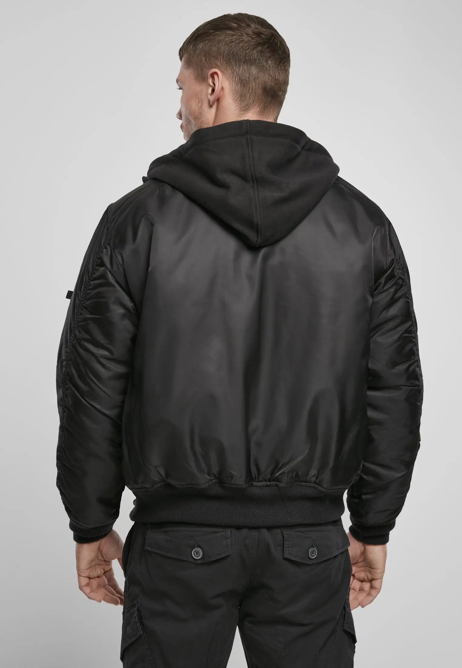 Hooded Ma1 Bomber Jacket Heavy - Brandit
