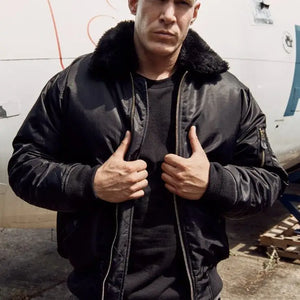 Ma2 Fur Collar Bomber Jacket Heavy - Brandit