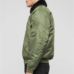 Ma2 Fur Collar Bomber Jacket Heavy - Brandit