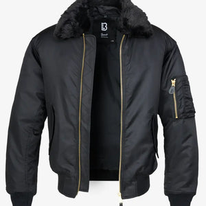 Ma2 Fur Collar Bomber Jacket Heavy - Brandit