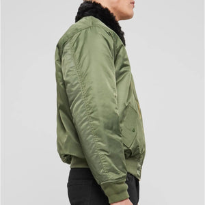 Ma2 Fur Collar Bomber Jacket Heavy - Brandit