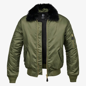 Ma2 Fur Collar Bomber Jacket Heavy - Brandit