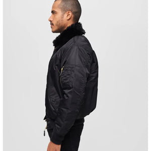 Ma2 Fur Collar Bomber Jacket Heavy - Brandit