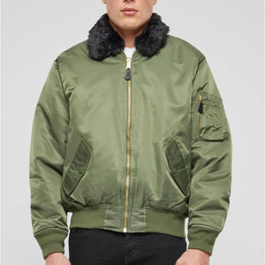 Ma2 Fur Collar Bomber Jacket Heavy - Brandit